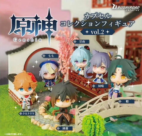 Genshin Impact Bushiroad Vol. 1,2,3 gacha toy Mini Figure