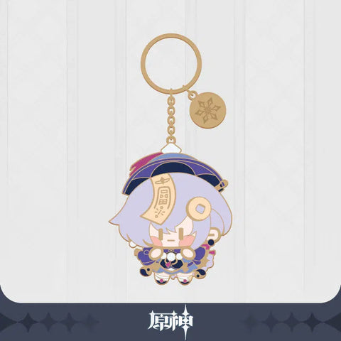 Genshin Impact Character Metal Keychain
