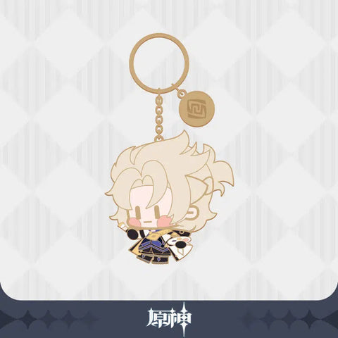 Genshin Impact Character Metal Keychain
