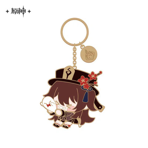Genshin Impact Character Metal Keychain