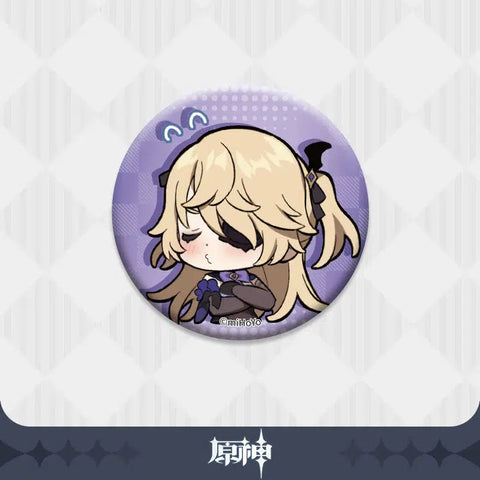 Genshin Impact Characters Chibi Badges