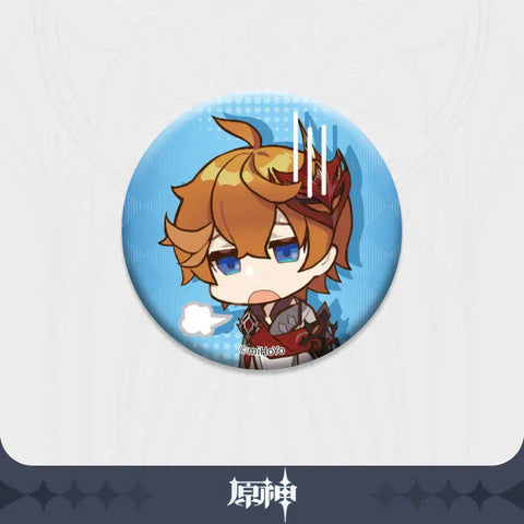 Genshin Impact Characters Chibi Badges
