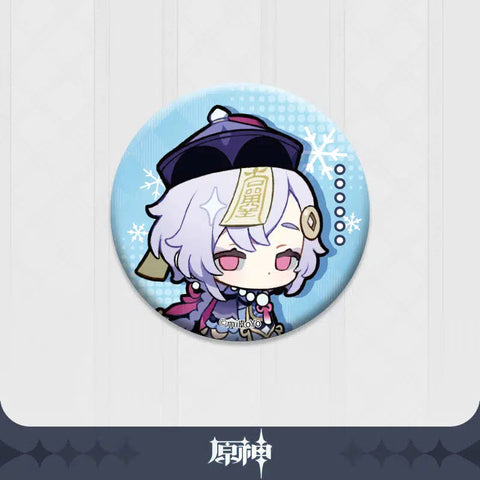 Genshin Impact Characters Chibi Badges