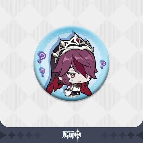 Genshin Impact Characters Chibi Badges