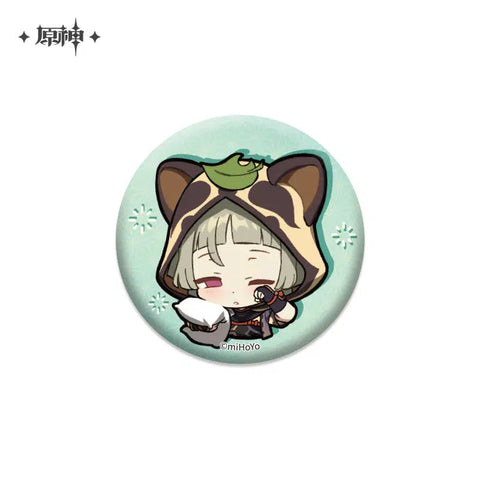 Genshin Impact Characters Chibi Badges
