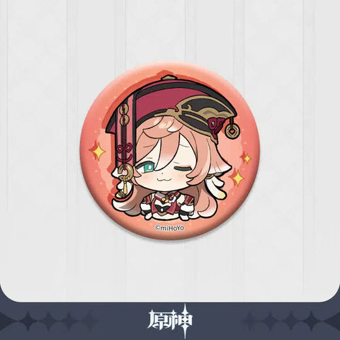 Genshin Impact Characters Chibi Badges