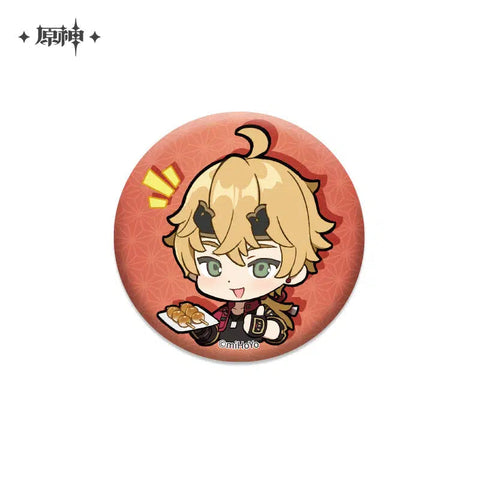 Genshin Impact Characters Chibi Badges 2.0