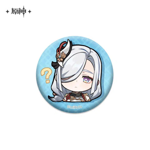 Genshin Impact Characters Chibi Badges 2.0
