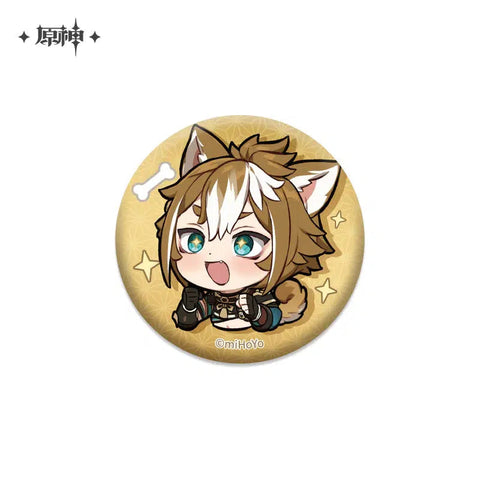 Genshin Impact Characters Chibi Badges 2.0
