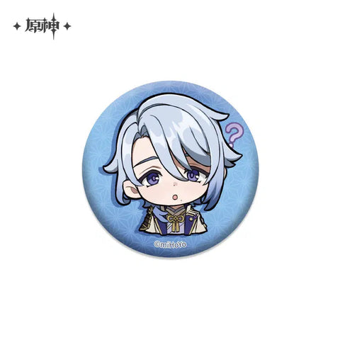 Genshin Impact Characters Chibi Badges 2.0