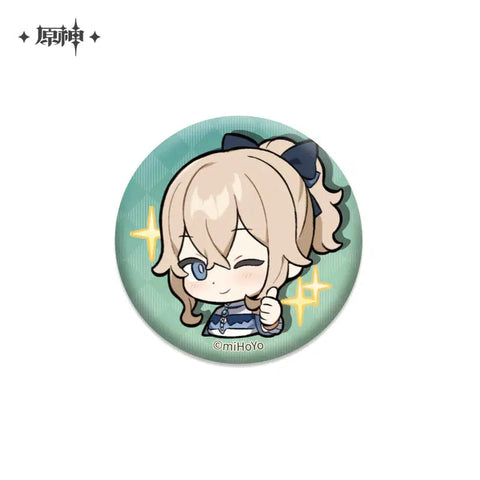 Genshin Impact Characters Chibi Badges 2.0