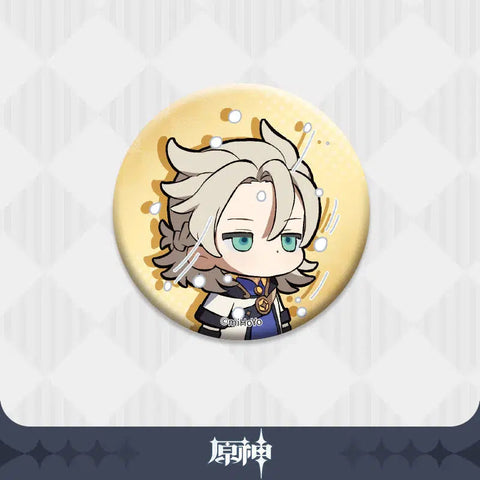 Genshin Impact Characters Chibi Badges