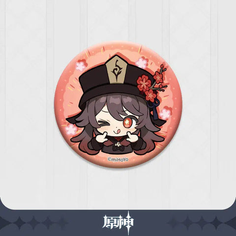 Genshin Impact Characters Chibi Badges