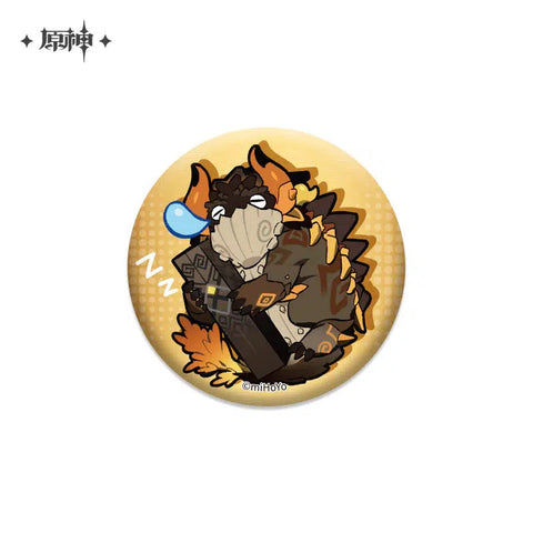Genshin Impact Characters Chibi Badges
