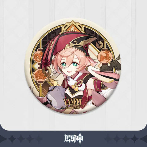 Genshin Impact Liyue Character Badge