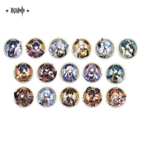 Genshin Impact Liyue Character Badge