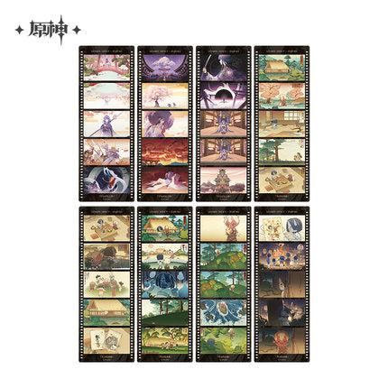 Genshin Impact Official Merchandise - A Glimpse of the World Series Plastic Bookmark Set - Inazuma