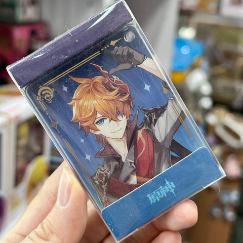 Genshin Impact Official Merchandise - Acrylic Brick Keychain - Tartaglia