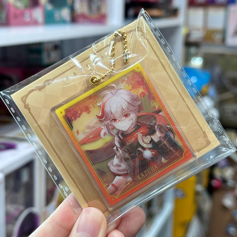 Genshin Impact Official Merchandise - Acrylic Slider Keychain - Kazuha