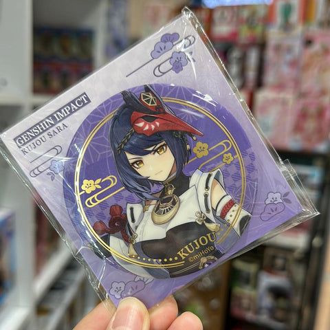 Genshin Impact Official Merchandise - Badge - Kujou Sara