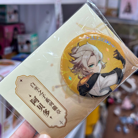 Genshin Impact Official Merchandise - badge - Albedo