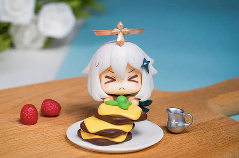 Genshin Impact Paimon Food Theme Blind Box Figurine