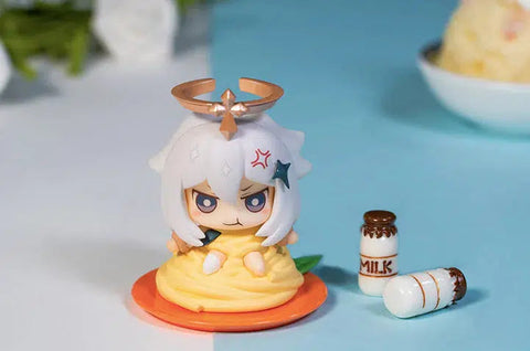 Genshin Impact Paimon Food Theme Blind Box Figurine
