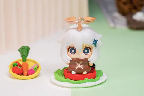 Genshin Impact Paimon Food Theme Blind Box Figurine