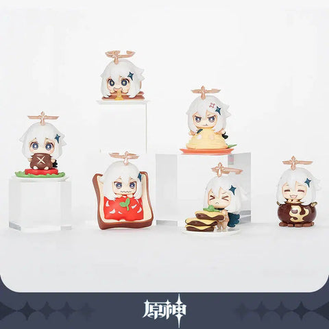 Genshin Impact Paimon Food Theme Blind Box Figurine