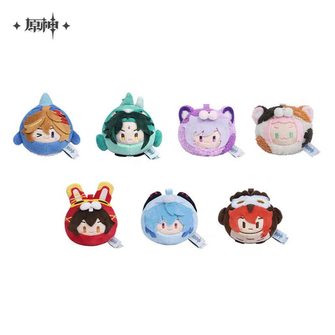 Genshin Impact Teyvat Zoo Dango Plushie Keychain