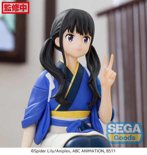 Lycoris Recoil Chisato Nishikigi Takina Inoue Premium Perching Figure BY SEGA