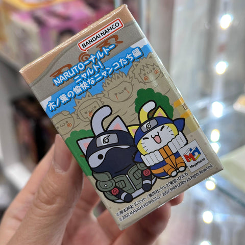 Naruto MEGA CAT PROJECT Cats of Konoha Village mini figure blindbox
