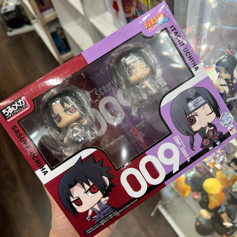 Naruto Megahouse Chimimega Buddy Figure Sasuke and Itachi