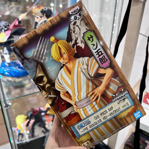 One Piece Banpresto DXF THE GRANDLINE Men Wanokuni vol..5 Sanji Figure