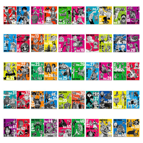 One Piece vol.100 Anniversary Ichiban Kuji Prize Folder A4 Folders Set of 2 (1 Set Random)