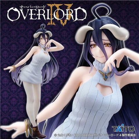 Overlord IV Taito Coreful Albedo Knit Dress ver. Figure