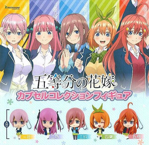 Quintessential Quintuplets Mini Figure Keychain gacha