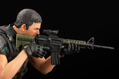 RESIDENT EVIL: VENDETTA Kotobukiya CHRIS REDFIELD RENEWAL PACKAGE ARTFX STATUE