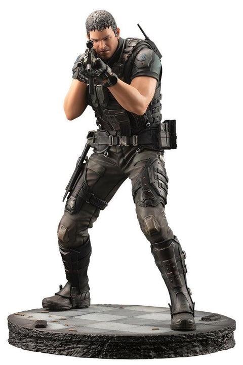 RESIDENT EVIL: VENDETTA Kotobukiya CHRIS REDFIELD RENEWAL PACKAGE ARTFX STATUE