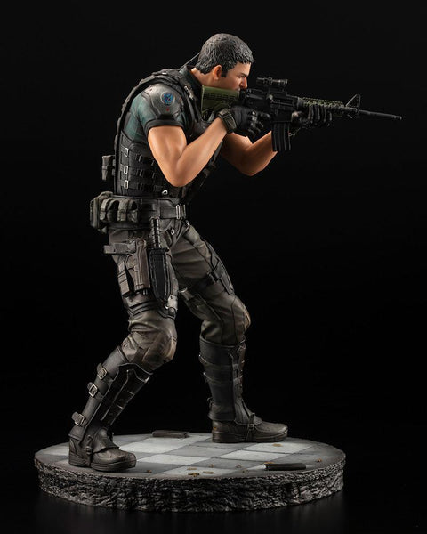 RESIDENT EVIL: VENDETTA Kotobukiya CHRIS REDFIELD RENEWAL PACKAGE ARTFX STATUE