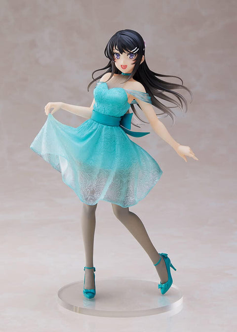 Rascal Does Not Dream of Bunny Girl Mai Sakurajima (Clear Dress Ver.) Coreful Figure BY TAITO