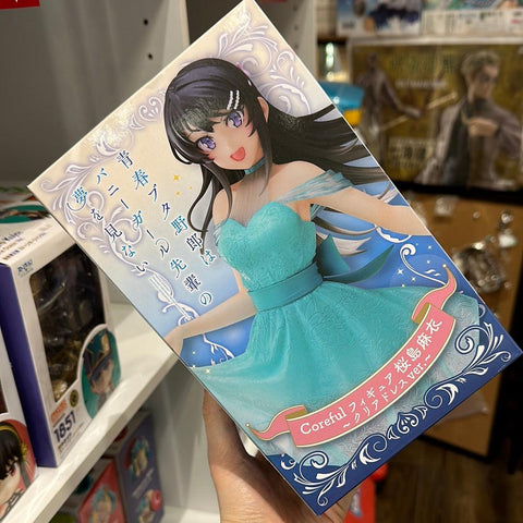 Rascal Does Not Dream of Bunny Girl Mai Sakurajima (Clear Dress Ver.) Coreful Figure BY TAITO