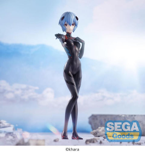 Rebuild of Evangelion Rei Ayanami (Hand Over) Super Premium Figure BY SEGA