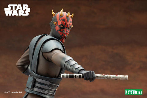 STAR WARS: THE CLONE WARS Kotobukiya ARTFX DARTH MAUL™