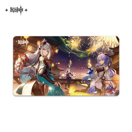 Shenhe Ganyu Xiao Fleeting Colors Desk Matt - Official Genshin Impact Merchandise