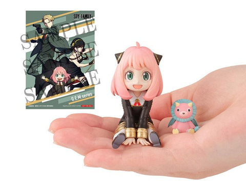 Spy x Family G.E.M. Series Palm size figure Anya (Tenohira) With Bonus Gift