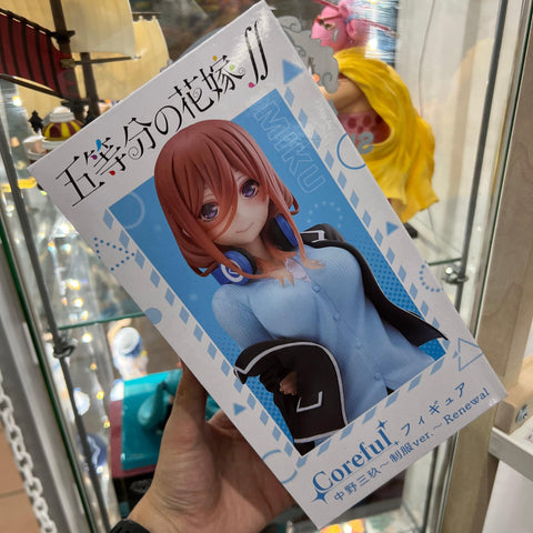 The Quintessential Quintuplets Miku Nakano (Uniform Ver.) Coreful Figure Renewel