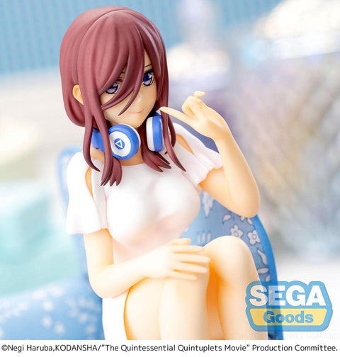 The Quintessential Quintuplets Movie SEGA PM Perching Figure Miku Nakano