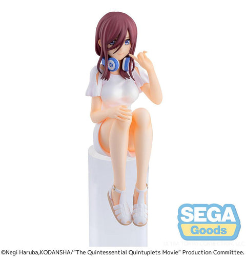 The Quintessential Quintuplets Movie SEGA PM Perching Figure Miku Nakano