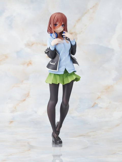 The Quintessential Quintuplets Nakano Miku (Uniform Ver.) Coreful Figure BY TAITO
